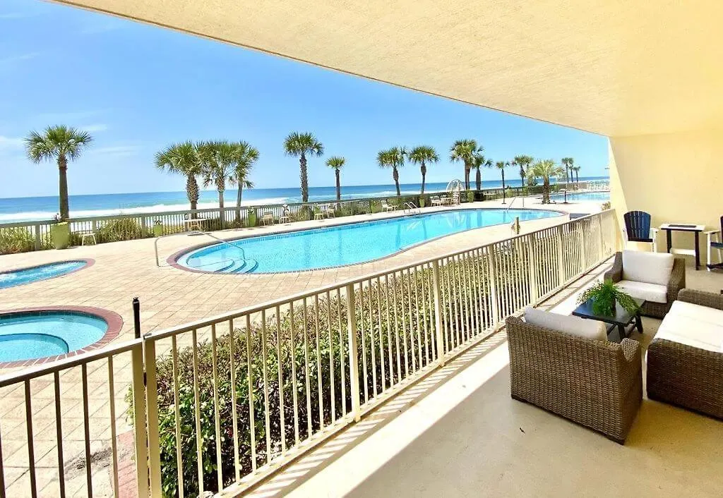 Lägenhet Wonderful Tropical Condo With Beach And Fitness Center Access - Unit 0102 Panama City Beach USA
